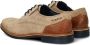 Bugatti suède veterschoenen beige - Thumbnail 6