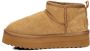 Colors of California Bruin Leren Platte Schoenen Herfst Winter Brown Dames - Thumbnail 6