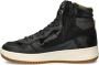 Cruyff Junior Cruyff Campo High meisjes hoge sneaker Zwart - Thumbnail 4