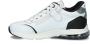 Cruyff Flash Runner sneakers wit zwart Jongens Imitatieleer Meerkleurig 35 - Thumbnail 6