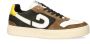 Cruyff Zwarte Leren Platform Sneaker Multicolor Heren - Thumbnail 7