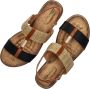 Dolcis sandalen beige zwart - Thumbnail 4