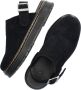 Dr. Martens Brookline Mule Bronx Suede Sandalen zwart - Thumbnail 5