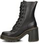 Dr. Martens Zwarte dameslaarzen met middelhoge hak en veters Zwart Dames - Thumbnail 14