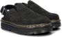 Dr. Martens ZebZag Suede Mules Dames Black- Dames Black - Thumbnail 11