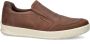 ECCO Byway leren heren instappers cognac Uitneembare zool - Thumbnail 15