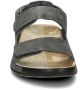 Ecco Cozmo M nubuck sandalen grijs - Thumbnail 5