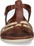 Ecco Sandalen Flash zomerschoen sandaal klittenbandschoen in metallic-look - Thumbnail 5