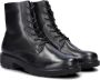 ECCO Metropole Vienna dames veterboot Zwart - Thumbnail 3