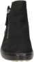 ECCO Enkellaarsjes Zwart Nubuck 182215 Dames - Thumbnail 3