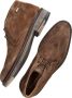 Floris van Bommel De Tanker 07.03 suède veterboots cognac - Thumbnail 7