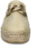 Fred de la Bretoniere Metal Suede Espadrilles Beige Dames - Thumbnail 5