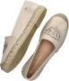 Fred de la Bretoniere MIili Lily B leren espadrilles beige - Thumbnail 5