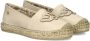 Fred de la Bretoniere MIili Lily B leren espadrilles beige - Thumbnail 6