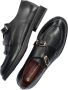 Fred de la Bretoniere Paris Jay Loafers Dames Instappers Zwart - Thumbnail 4