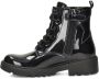 Geox J Casey lak veterboots donkerblauw Bruin 29 - Thumbnail 4