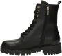 Guess Dames leren enkellaarzen Olone zwart Black Dames - Thumbnail 3
