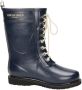Ilse Jacobsen 3 4 Rubberboot Regenlaars Dames Indigo Blauw - Thumbnail 2