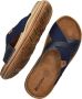 Inblu heren slipper Blauw - Thumbnail 4