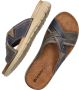 Inblu heren slipper Blauw - Thumbnail 4