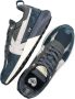 Kaotiko Vancouver Ivy chunky suède sneakers zwart - Thumbnail 6