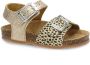 Kipling Nula 1 leren sandalen goud - Thumbnail 5