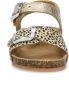 Kipling Nula 1 leren sandalen goud - Thumbnail 6