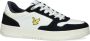 Lyle & Scott Heren Leren Sneakers Wit Marine Zwart Multicolor Heren - Thumbnail 5