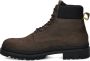 Lyle & Scott Verfijnde Militaire Stijl Laarzen Brown Heren - Thumbnail 4