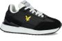 Lyle & Scott Wrath sneakers zwart Jongens Textiel Logo 31 - Thumbnail 3