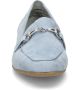 Marco Tozzi suède loafers blauw - Thumbnail 6