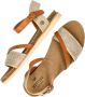 Mustang Sandalen Dames Beige - Thumbnail 10