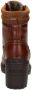 Mustang Veterschoenen Hak Veterschoenen Hak Cognac - Thumbnail 4