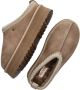 Nelson suède pantoffels taupe - Thumbnail 6