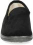 Nelson Home Pantoffels voor heren Zwart Sloffen - Thumbnail 8