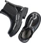 Nelson Kids lak chelsea boots met glitters zwart - Thumbnail 4