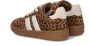 Nelson Kids suède sneakers met panterprint cognac - Thumbnail 7