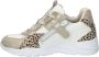Nelson Kids sneakers beige wit Meisjes Imitatieleer 35 - Thumbnail 4