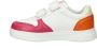 Nelson Kids sneakers wit oranje roze Meisjes Imitatieleer Meerkleurig 34 - Thumbnail 6