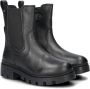 Nelson Kids chunky leren chelsea boots zwart - Thumbnail 5