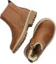 Nelson Kids gevoerde enkelboots cognac - Thumbnail 6