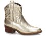 Nelson Kids leren cowboylaarzen goud Meisjes Leer 34 - Thumbnail 8