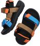 Nelson Kids sandalen bruin blauw - Thumbnail 4