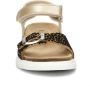 Nelson Kids suède sandalen met panterprint goud Meisjes Suede Panterprint 28 - Thumbnail 9