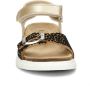 Nelson Kids suède sandalen met panterprint goud Meisjes Suede Panterprint 24 - Thumbnail 9