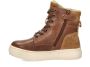 Nelson Kids leren veterboots cognac Bruin Leer Effen 32 - Thumbnail 5