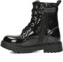Nelson Kids lak veterboots met glitters zwart 32 - Thumbnail 4
