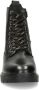 Nelson Kids leren veterboots zwart Meisjes Leer Effen 35 - Thumbnail 4