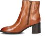 Nelson leren enkellaarzen cognac - Thumbnail 4