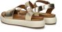 Nelson leren sandalen goud - Thumbnail 7